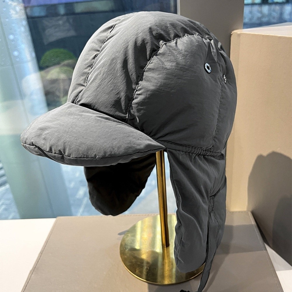 Solid Color Padded Bomber Hats – обзор и цена Winter Trapper Hat