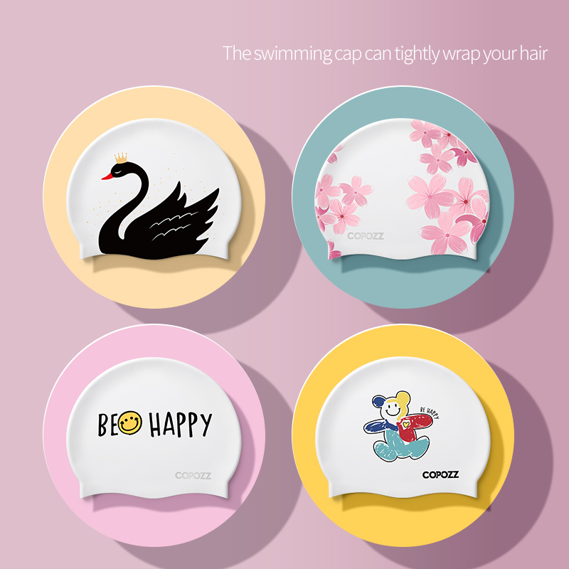Pattern Adult Swimming Caps Me – обзор и цена Swim Hat Silicone