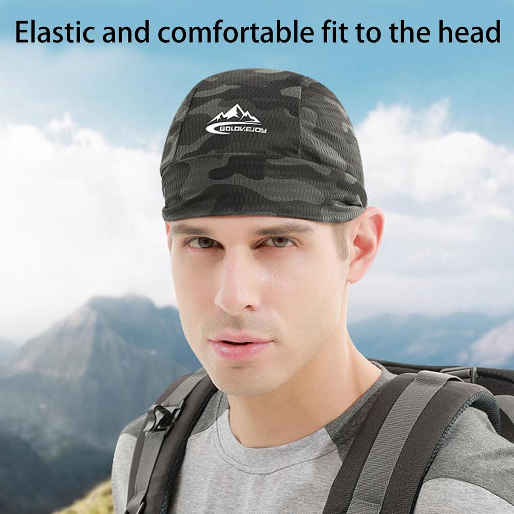Cycling Cap Summer Ice Silk Qu – обзор и цена Skull Cap Helmet Liner