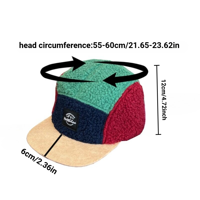 5 Panel Retro Fleece Cap for M – обзор и цена Corduroy Cap 5 Panel