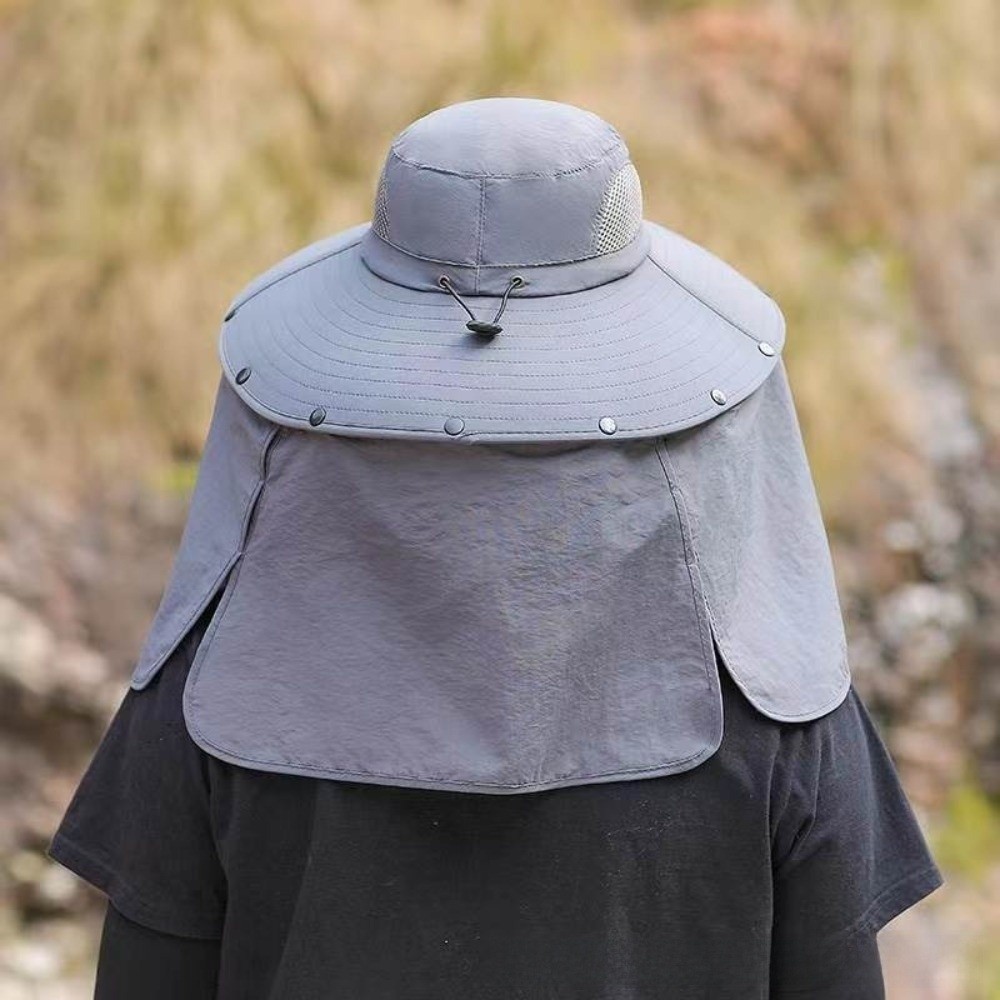 Removable Cloth Men Sun Hat Bi – обзор и цена Visor Sun Hat