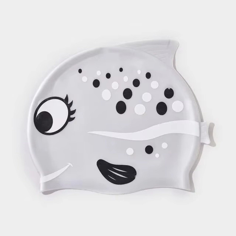 Cute Elastic Children's Swimmi – обзор и цена Swim Hat Silicone