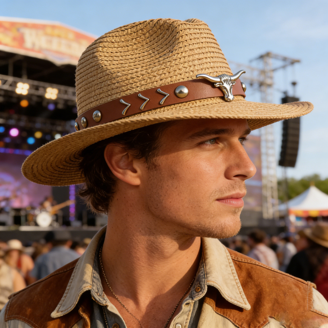 Vintage Straw Western Cowboy H – обзор и цена Cowboy Hat Straw