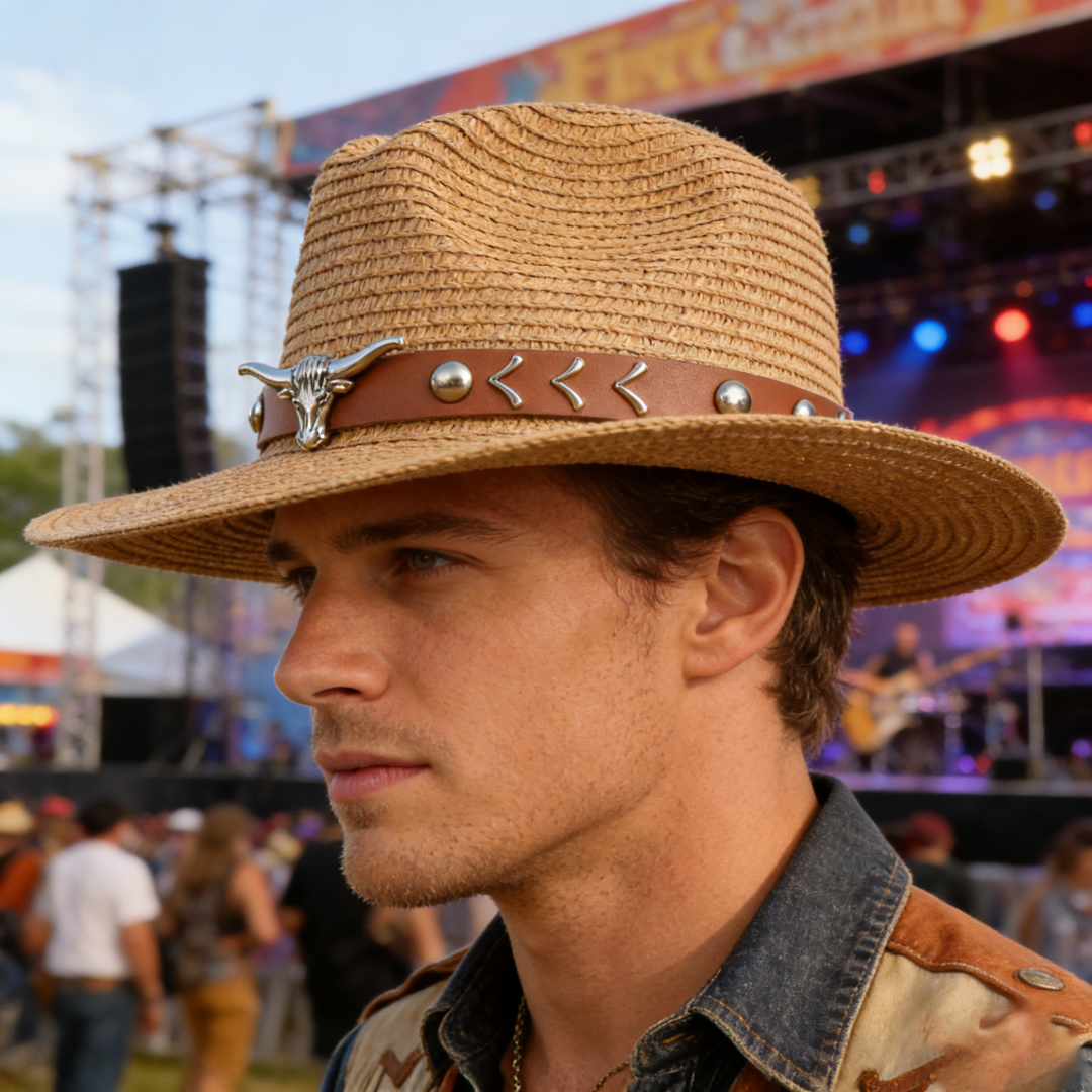 Vintage Straw Western Cowboy H – обзор и цена Cowboy Hat Straw