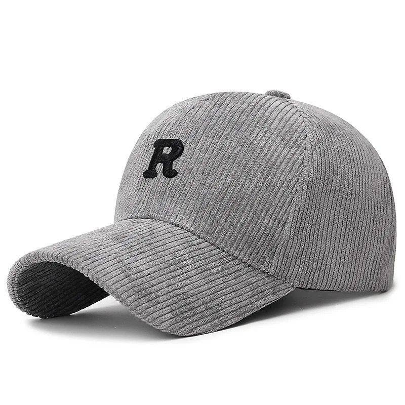 Solid Color Corduroy Baseball  – обзор и цена Baseball Cap Structured