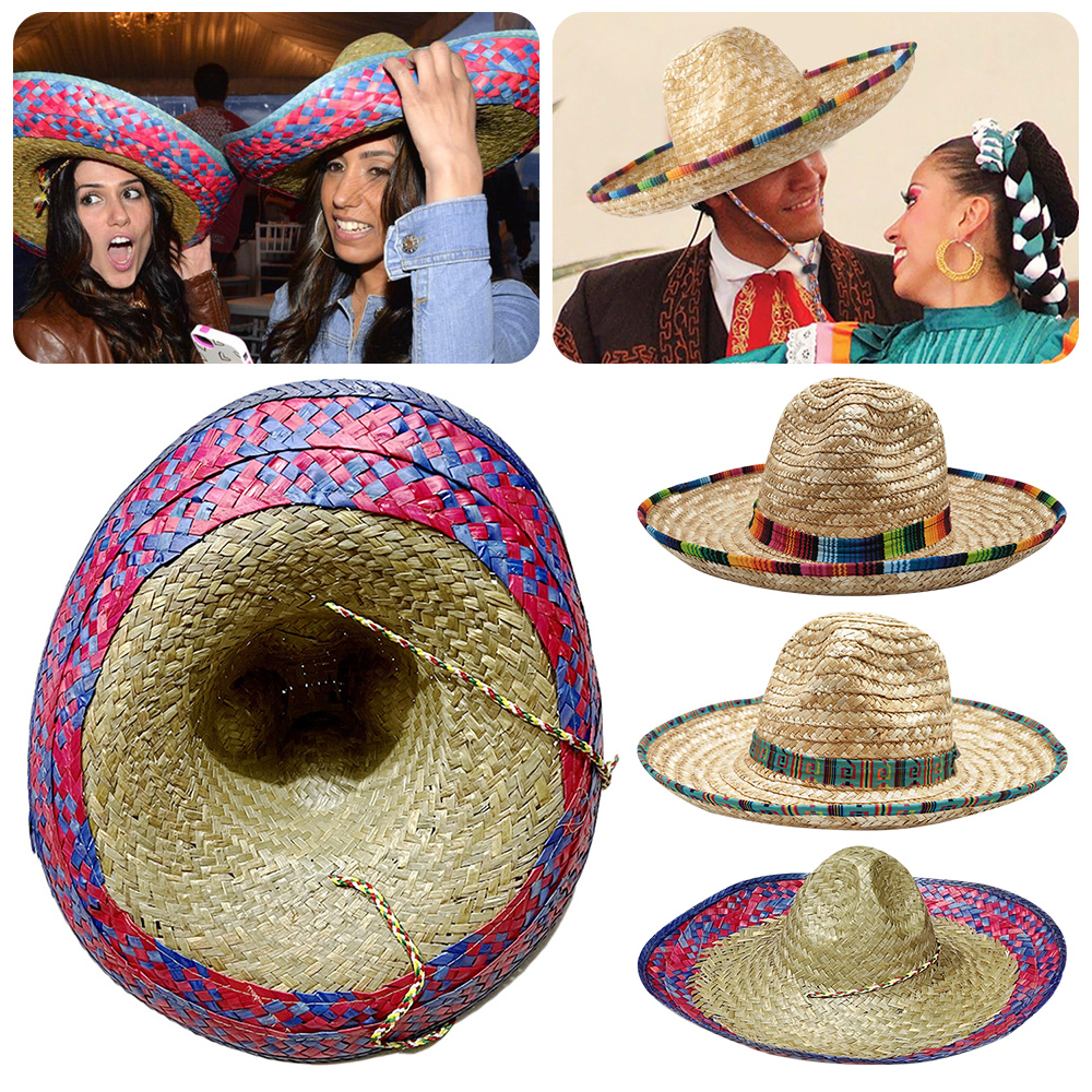 Mexican Sombrero Hat Straw Wea – обзор и цена Sun Hat Wide Brim