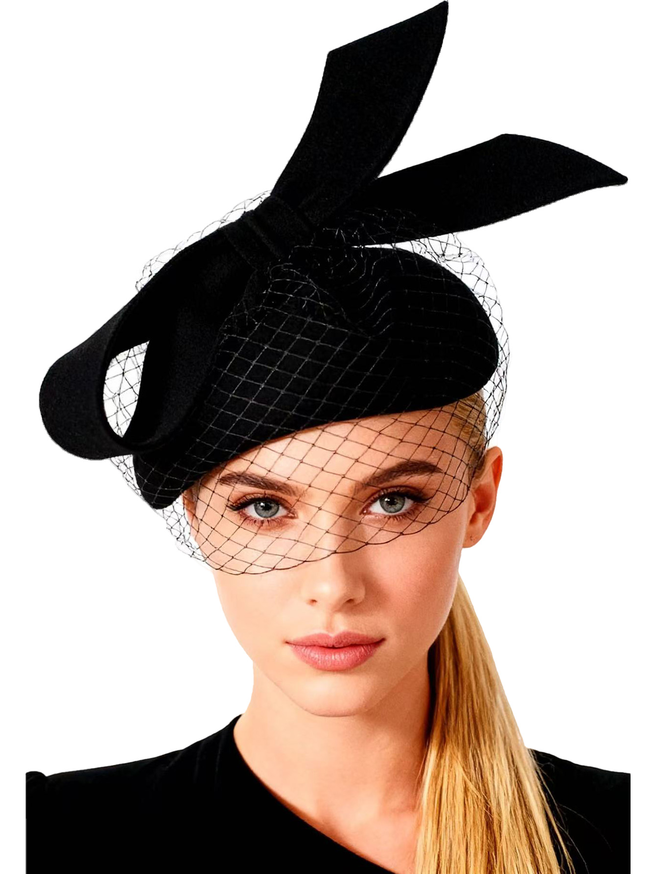 French White Beret Fascinator  – обзор и цена Beret French Wool