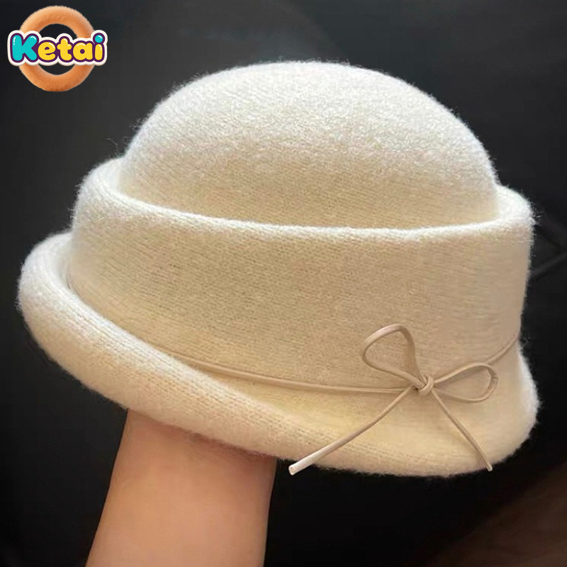 Black Wool Top Hat Beret Women – обзор и цена Beret French Wool