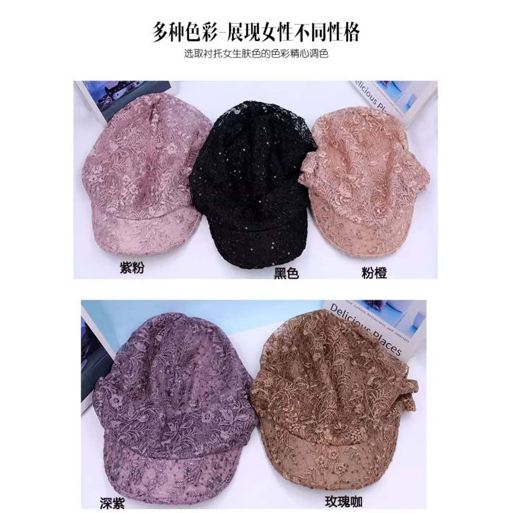 Hollow Out Flower Beanie Cap B – обзор и цена Baseball Cap Structured