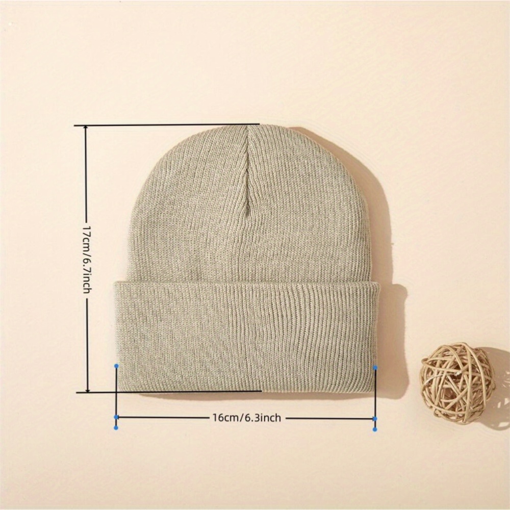4pcs Baby Hat Knit Cuffed Bean – обзор и цена Beanie Cuffed Knit