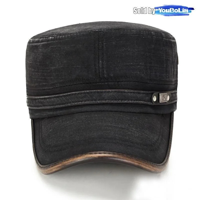 Leather Brim Washed Distressed – обзор и цена Dad Hat Cotton
