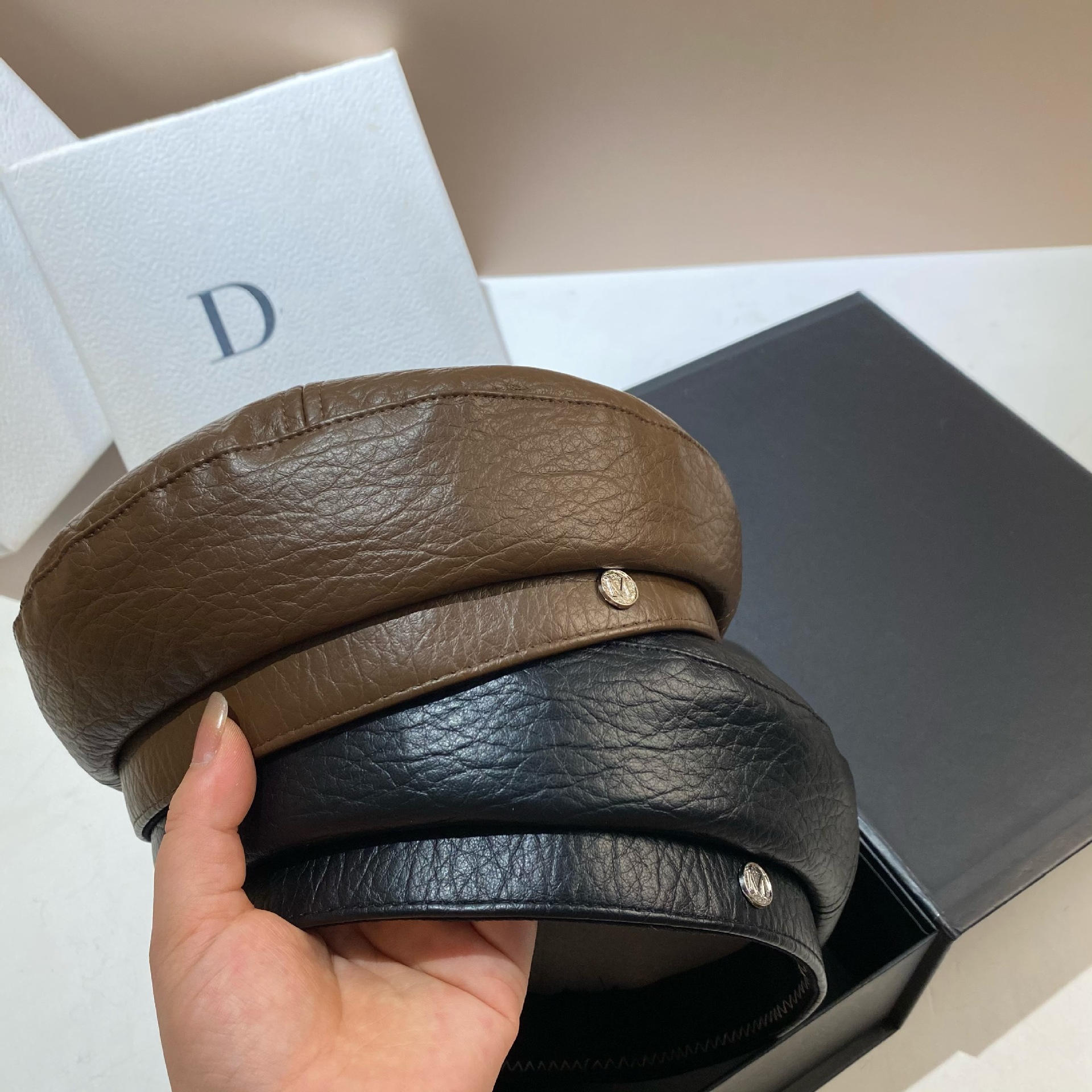 PU Leather Beret Caps Women Fa – обзор и цена Snapback Hat Flat